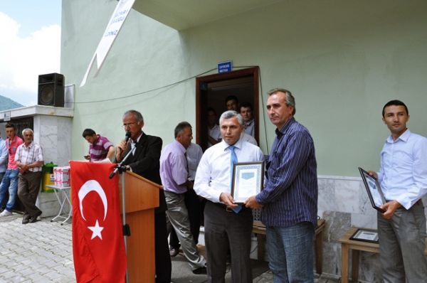 Kasımağzı Köyü Cami çevre düzenlemesi açılışı